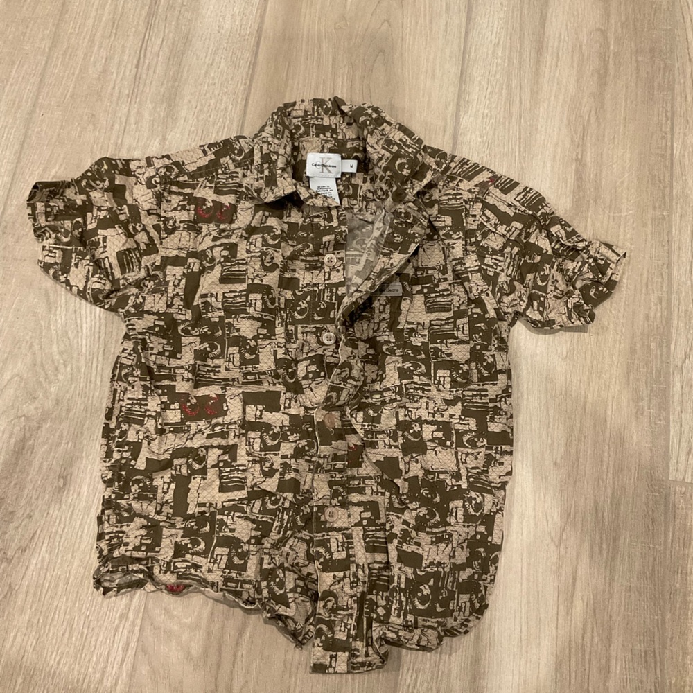 Boys Calvin Klein button down